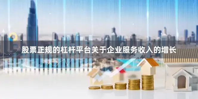 股票正规的杠杆平台关于企业服务收入的增长